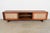 Mid-Century Modern George Nakashima Style Studio Crafted Sculpted Walnut Sliding Door Sideboard Credenza For Sale - Image 3 of 12