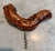 Mid 20th Century Rare Vintage French Grapevine Wood Corkscrew — Marked “Bourgognes Patriarche” Historic Burgundy House Founded in 1780 — Siret of France - See Pics! For Sale - Image 5 of 8