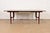 Mid-Century Modern Broyhill Brasilia Style Mid-Century Modern Boat Shaped Walnut Extension Dining Table, Newly Refinished For Sale - Image 3 of 13