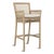 Bring effortless coastal style to your outdoor entertaining space with this handwoven faux hyacinth outdoor bar stool....