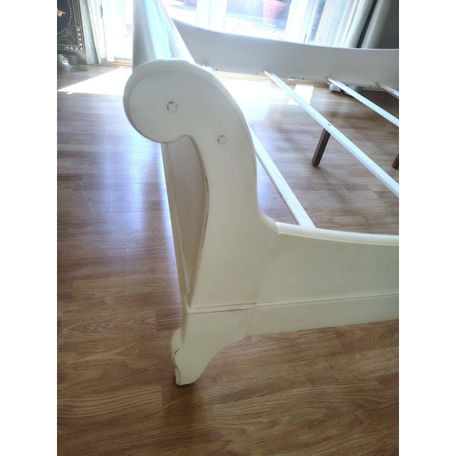 Ethan Allen King Sleigh Bed For Sale - Image 10 of 17