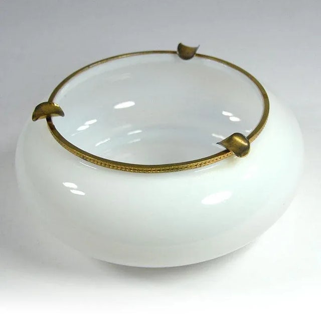 Opaline Glass Ashtray by Vincenzo Nason for VNC, 1960s For Sale - Image 6 of 9