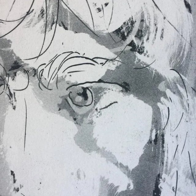 Hand Signed and numbered. Edition of 125 prints. Published in the serie of artwork: ''Giacomo Manzù: Fifteen original...