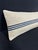 Turkish Hemp Pillow Cushion Natural Beige Blue Cushion Cover 14x45 #18001 Enhance your home decor with our Kilim Pillow...