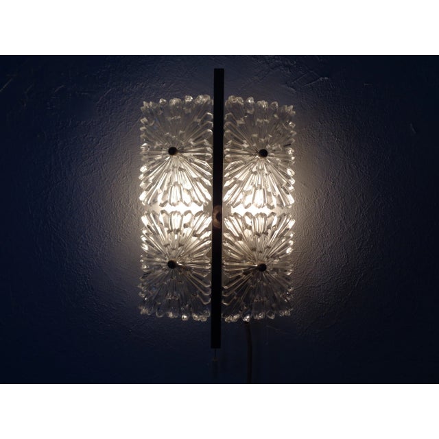 Small squid wall lamp with pull switch. A burning point. I have official proof of authenticity such as vintage catalogs,...