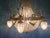 Metal Vintage French Louis XVI Gold Deer Chandeliers - Pair of 2 PCS For Sale - Image 7 of 13