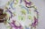 Maling Ware Majolica Peony Rose Butterfly Charger Plate 11". 6507 For Sale - Image 6 of 9
