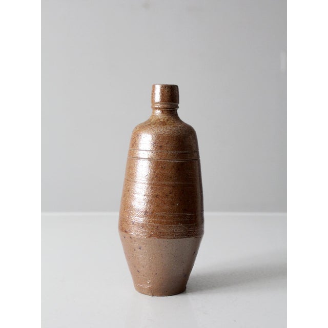 Ceramic Vintage Studio Pottery Vase For Sale - Image 7 of 9