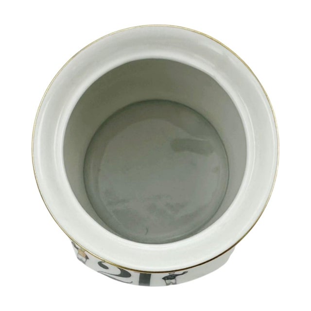 Vintage the 21 Club Nyc Restaurant Equestrian Jockey Condiment Jar For Sale In Washington DC - Image 6 of 12