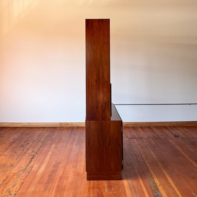 1960s Rosewood Model 9 Display Case From Omann Jun Møbelfabrik, 1960s For Sale - Image 5 of 18