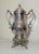English Rare Large Vintage 1961 Silverplate Golf Country Club Member Samovar Tea Trophy For Sale - Image 3 of 14