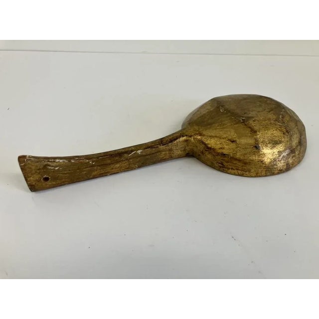 Hollywood Regency Vintage Florentine Giltwood Decorative Dipper, 1950s–1960s For Sale - Image 3 of 5
