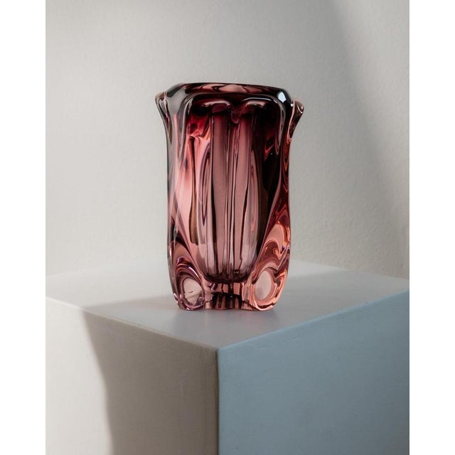 Vintage Murano Glass Vase, 1960s For Sale - Image 12 of 12