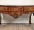 Baroque Portuguese Desk - Center Table circa 1880 made of walnut with ebonized. Richly carved after pieces first made in...