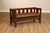 Mission Gustav Stickley Antique Mission Oak Hall Settle Model 205 For Sale - Image 3 of 18