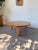 Vintage Round Tripod Coffee Table in Oak, 1950 For Sale - Image 10 of 18