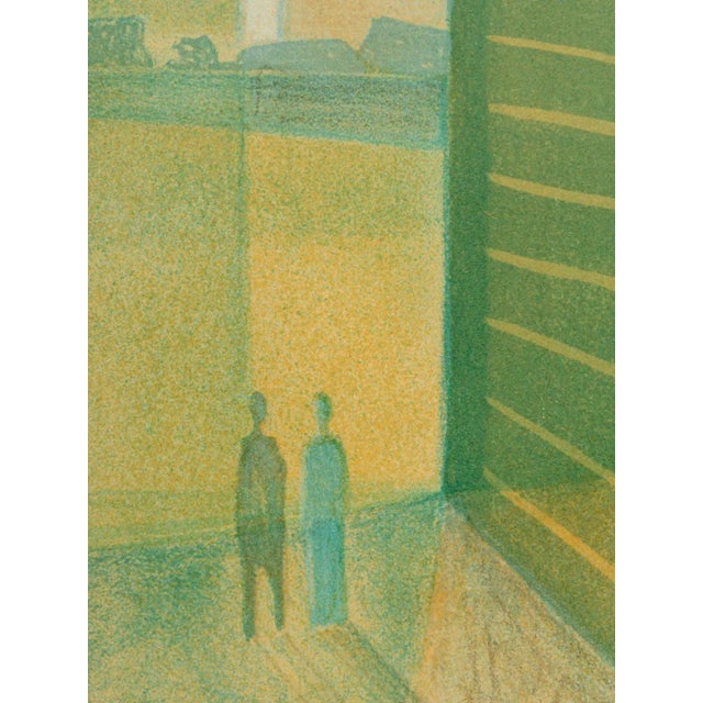 Sven Jonson, Lake, 1960, Color Lithograph on Paper For Sale - Image 6 of 11