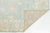 Contemporary Contemporary Hand-Knotted Wool Oushak Rug in Blue, Ivory & Muted Beige For Sale - Image 3 of 12
