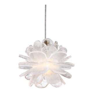 Currey & Company Clarity Pendant For Sale