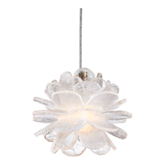 Currey & Company Clarity Pendant For Sale