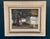 Axel Hamborn, Villagers in Courtyard, 1950s, Oil Painting on Panel, Framed For Sale - Image 18 of 18