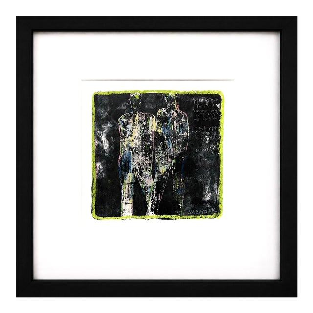Original Male Figurative Painting Titled "We Are" For Sale