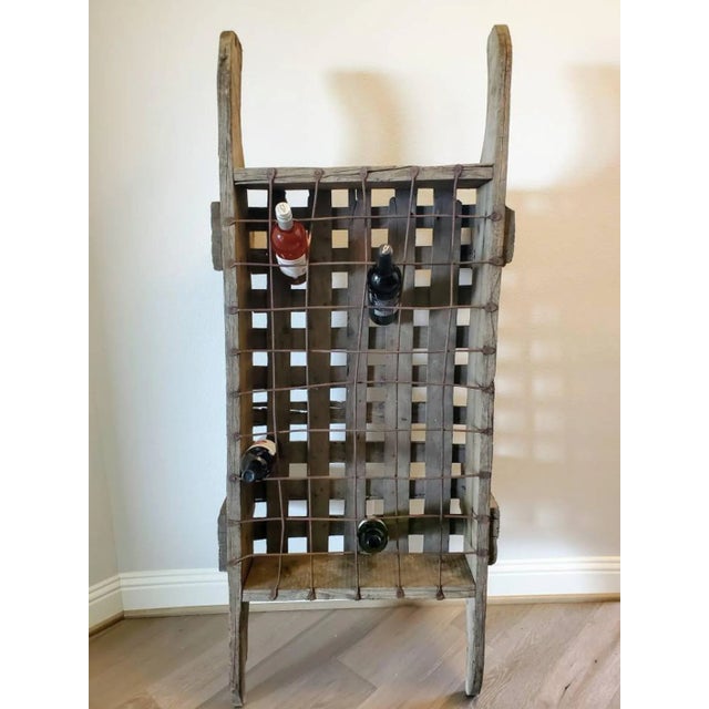 19th Century French Vineyard Wine Carrier For Sale - Image 11 of 11