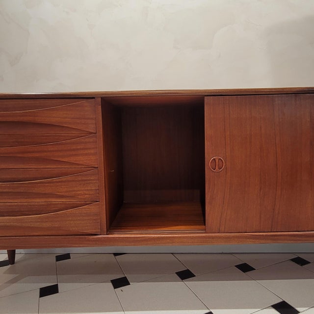 Mid-Century Sideboard by Oswald Vermaecke for V-Form, Belgium, 1960s For Sale - Image 14 of 18