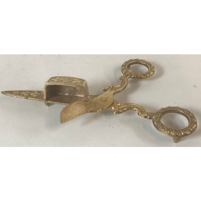 Victorian Brass Candle Snuffing Cutting Scissors Chairish