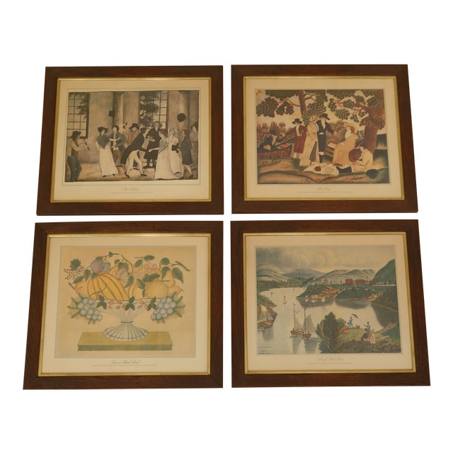 Set Of 4 Metropolitan Museum Of Art Framed Prints Chairish