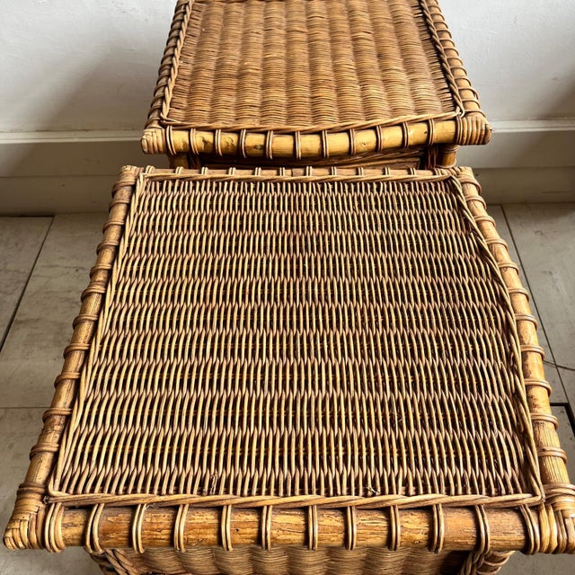 Bedside Tables / Nightstands, 1980s, Set of 2 For Sale - Image 9 of 11