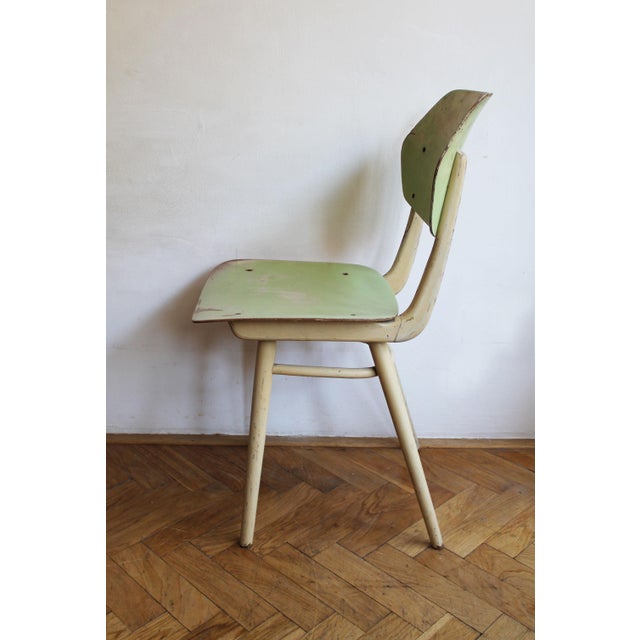 Mid-Century Modern Dining Chairs from TON, Czechoslovakia, 1964, Set of 6 For Sale - Image 9 of 18