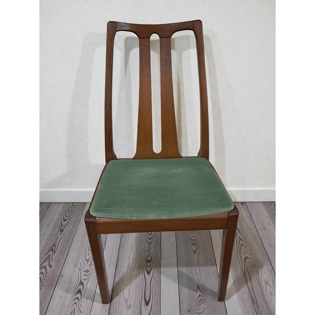 Wood Mid-Century Dining Chairs in Teak from Nathan, 1960s, Set of 4 For Sale - Image 7 of 18
