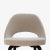 Saarinen Executive Armless Chair in Mohair & Ebonized Walnut by Eero Saarinen for Knoll For Sale - Image 9 of 11