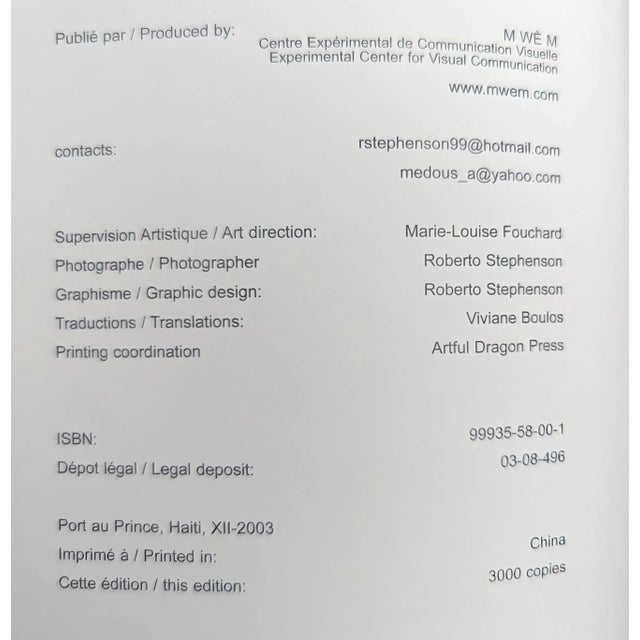 2003 Bilingual English and French "Intérieurs D’Haiti" Book For Sale - Image 11 of 13