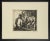 Richard Hood (1910-1995) - WPA Expressionist Portrait of Three Men, Signed (Etching, 1935). Expressionist portrait of...