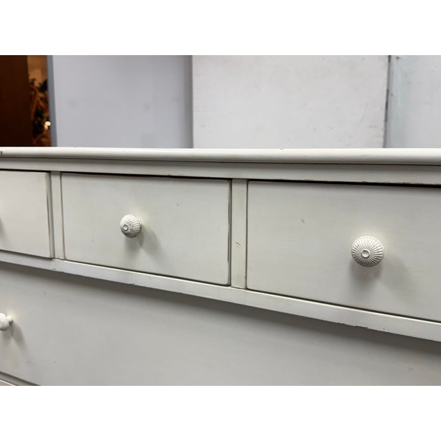 White Pottery Barn Kids Genevieve Dresser For Sale - Image 8 of 12