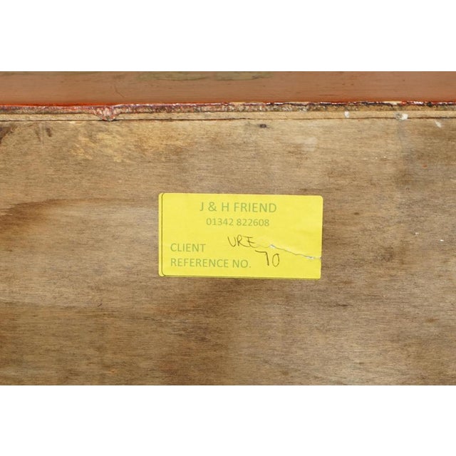 Vintage Chinese Chinoiserie Lacquer Side Cabinet, 1920s For Sale - Image 16 of 18