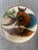 Blue Ceramic Plate in the Style of Puigdemont For Sale - Image 8 of 8