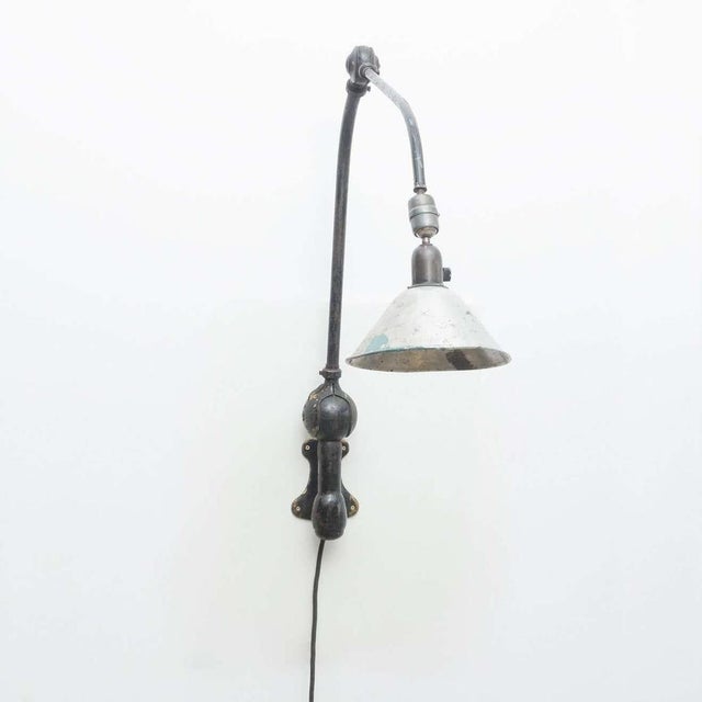Swedish Wall Lamp attributed to Johan Petter Johansson, 1930s For Sale - Image 3 of 14