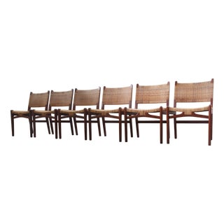 Model CH-31 Dining Chairs in Teak by Hans J. Wegner for Carl Hansen & Søn, 1967, Set of 6 For Sale