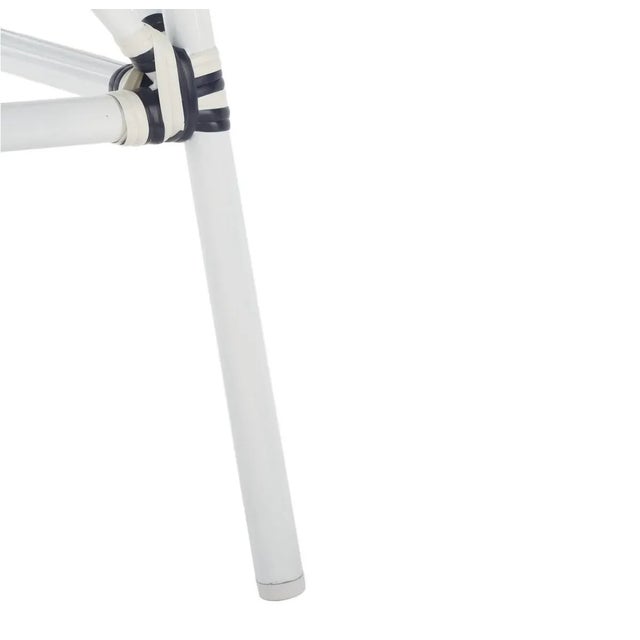 Wood California Bistro Table - Navy/Navy For Sale - Image 7 of 7