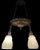 1910s Two Light Sheffield Chandelier For Sale - Image 4 of 7