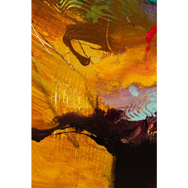 Jonas Gerard Jonas Gerard - Presence Is (2007) Singed Acrylic on Canvas Contemporary Painting For Sale - Image 4 of 8