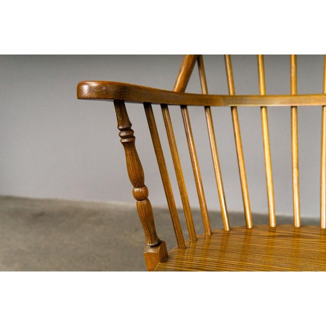 Windsor Armchairs in Oak, Set of 3 For Sale - Image 17 of 18