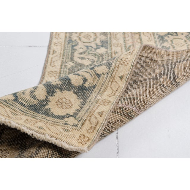 Vintage Handknotted Wool Runner For Sale - Image 4 of 10