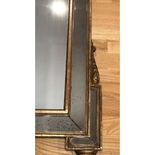Early 19th Century 19th Century Carved and Gilt Regency Mirror For Sale - Image 5 of 6