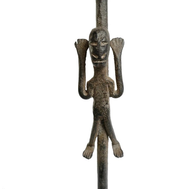 Late 19th Century Bamana Iron Staff With Figures For Sale In Los Angeles - Image 6 of 7