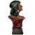 Early 20th Century Vintage Chalkware "Hiawatha" Tobacco Store Display Bust - 1930s For Sale - Image 5 of 9