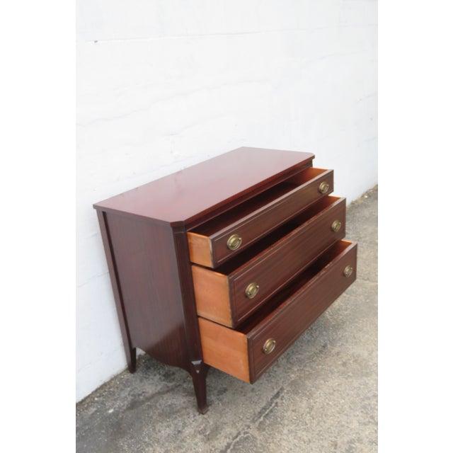 1940s Mahogany Low Dresser Bathroom Vanity 6258 For Sale - Image 4 of 16